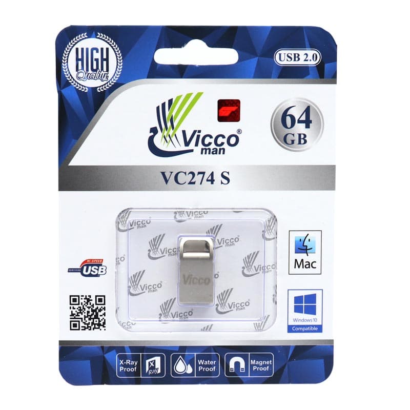 فلش مموری ویکومن ViccoMan VC274 ظرفیت 64 گیگابایت