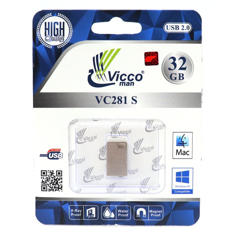 فلش مموری ویکومن ViccoMan VC281 S ظرفیت 32 گیگابایت