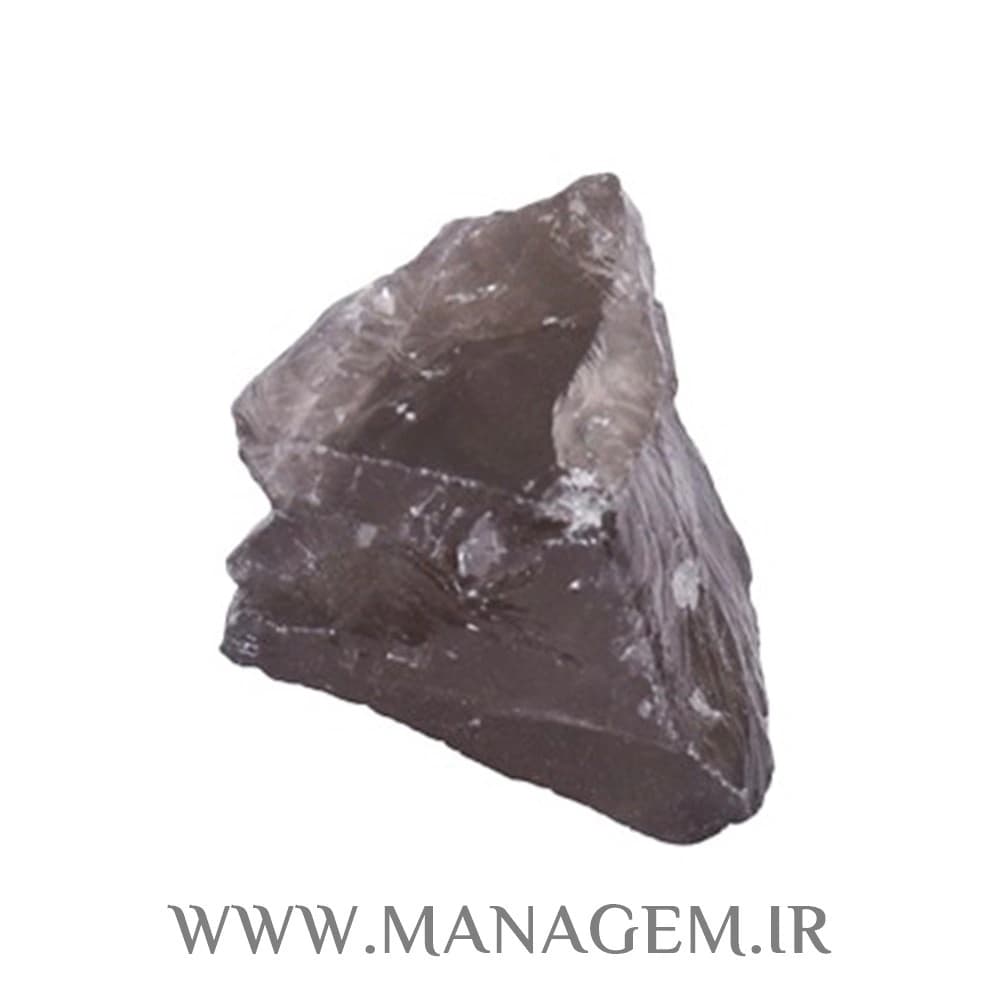 سنگ راف کوارتز دودی
