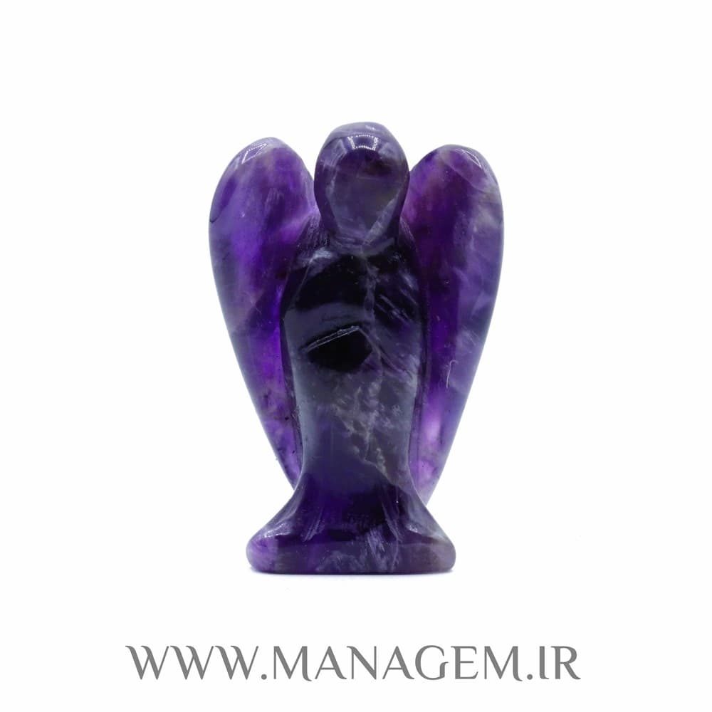 مجسمه سنگ آمیتیست طرح فرشته