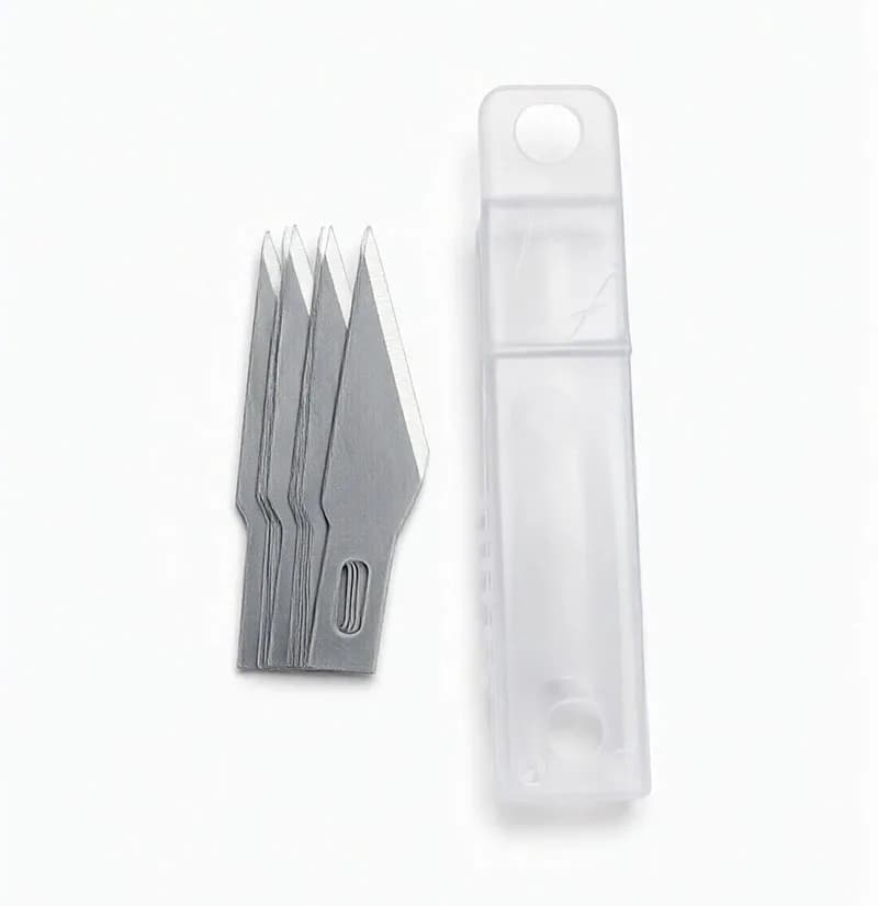 تیغ کاتر قلمی و جراحی(فویل بر)10عددی