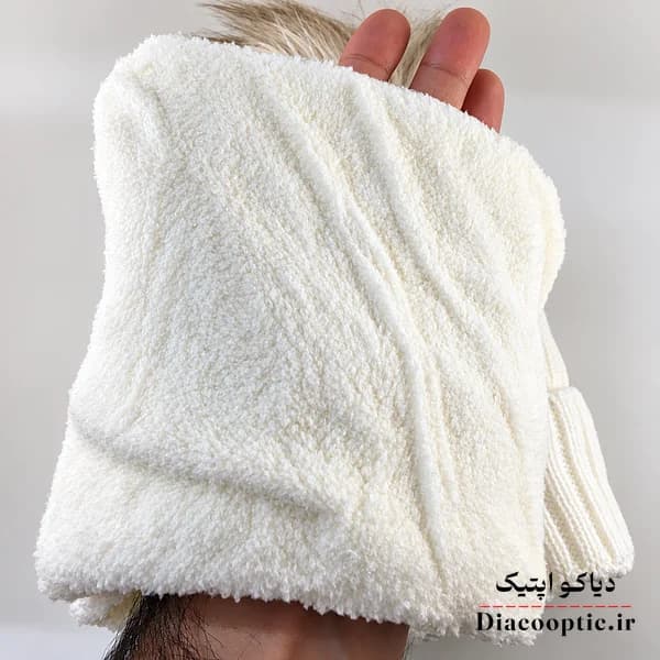 شال و کلاه بچگانه خزدار مدل بافتنی شال رینگی کد 1274 — تصویر ۸