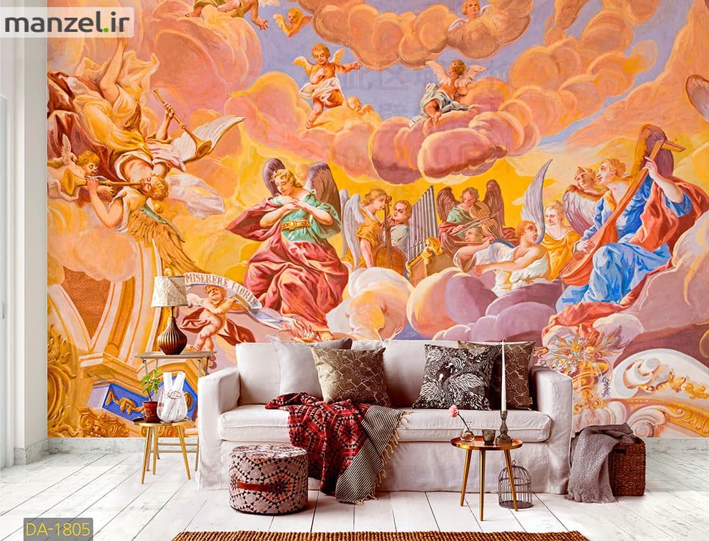 پوستر دیواری نقاشی فرشته DA-1805