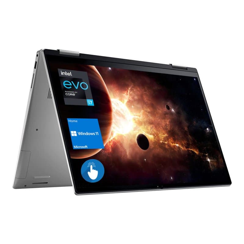 لپ تاپ استوک Dell Inspiron 7620 | Core i7-1260P | 16 GB Ram | SSD 512 GB | VGA 2 GB NVIDIA MX550 | Display 16 4K Touch