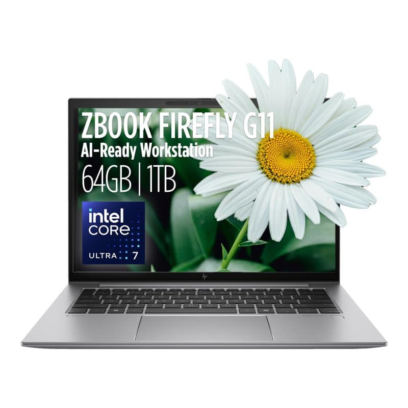 لپ تاپ اپن باکس HP ZBook Firefly 14 G11 | Core Ultra 7 165U | 16 GB Ram DDR5 | SSD 1 TB | VGA Intel Graphics | Display 14.1 FHD+ — تصویر ۲
