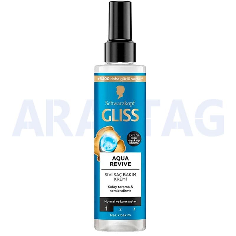 اسپری دو فاز گلیس مدل AQUA REVIVE حجم 200 میلی