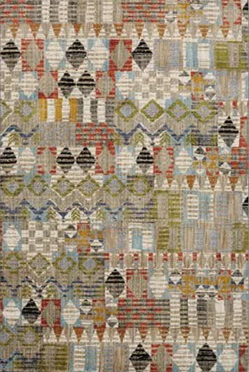 فرش گبه اشکال هندسی | فرش صائب | کد : M174