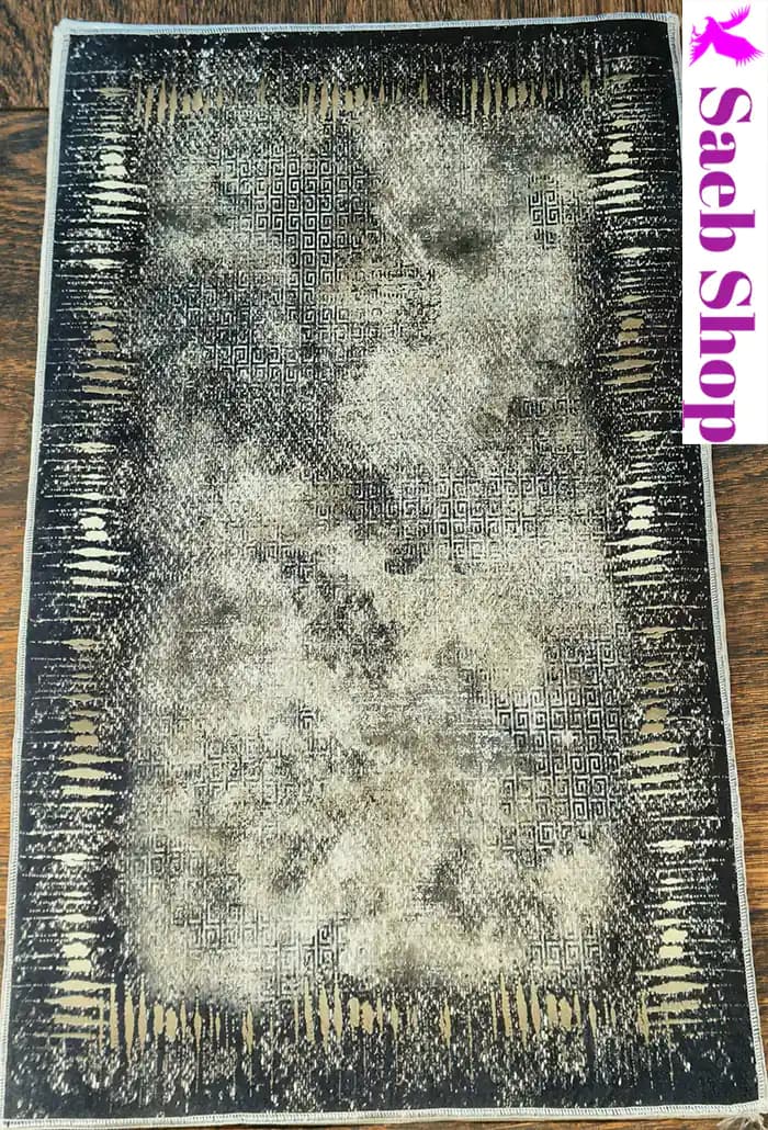 فرش زمینه تیره کهنه نما | فرش صائب | کد : h400 (عکس محصول قدیمی است)