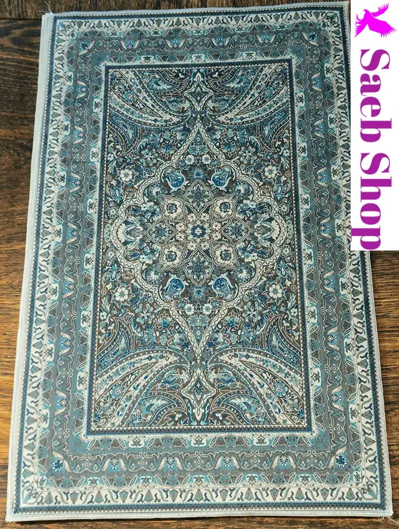 فرش لچک کلاسیک | فرش صائب | کد : h217 (عکس محصول قدیمی است)
