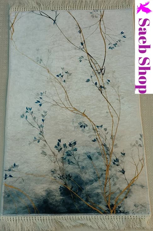 فرش روح گل | فرش صائب | کد : h377 (عکس محصول قدیمی است)
