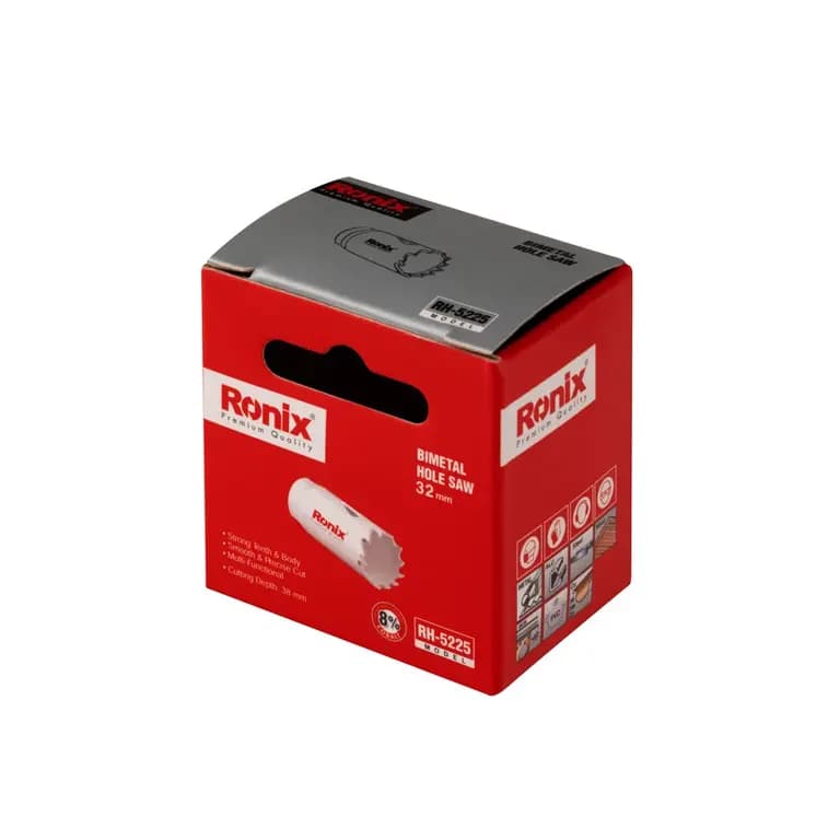 گردبر بی متال ۳۲ میلی متری رونیکس مدل RONIX RH-5225 — تصویر ۶