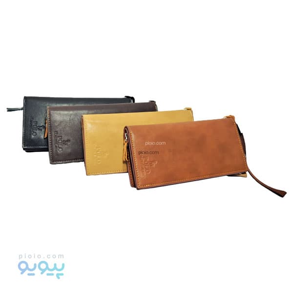 کیف پول چرمی ساده زنانه جا دار