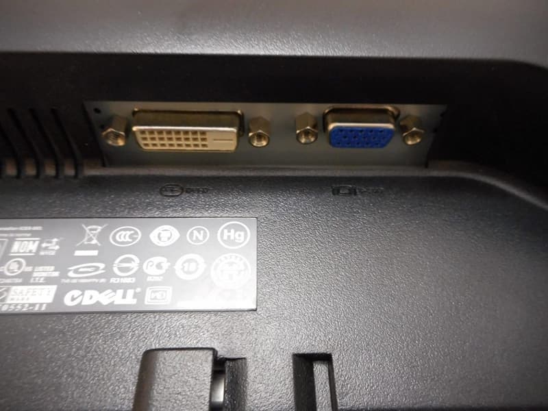 مانیتور استوک 19 اینچ دل Dell E198WFPV LCD — تصویر ۵