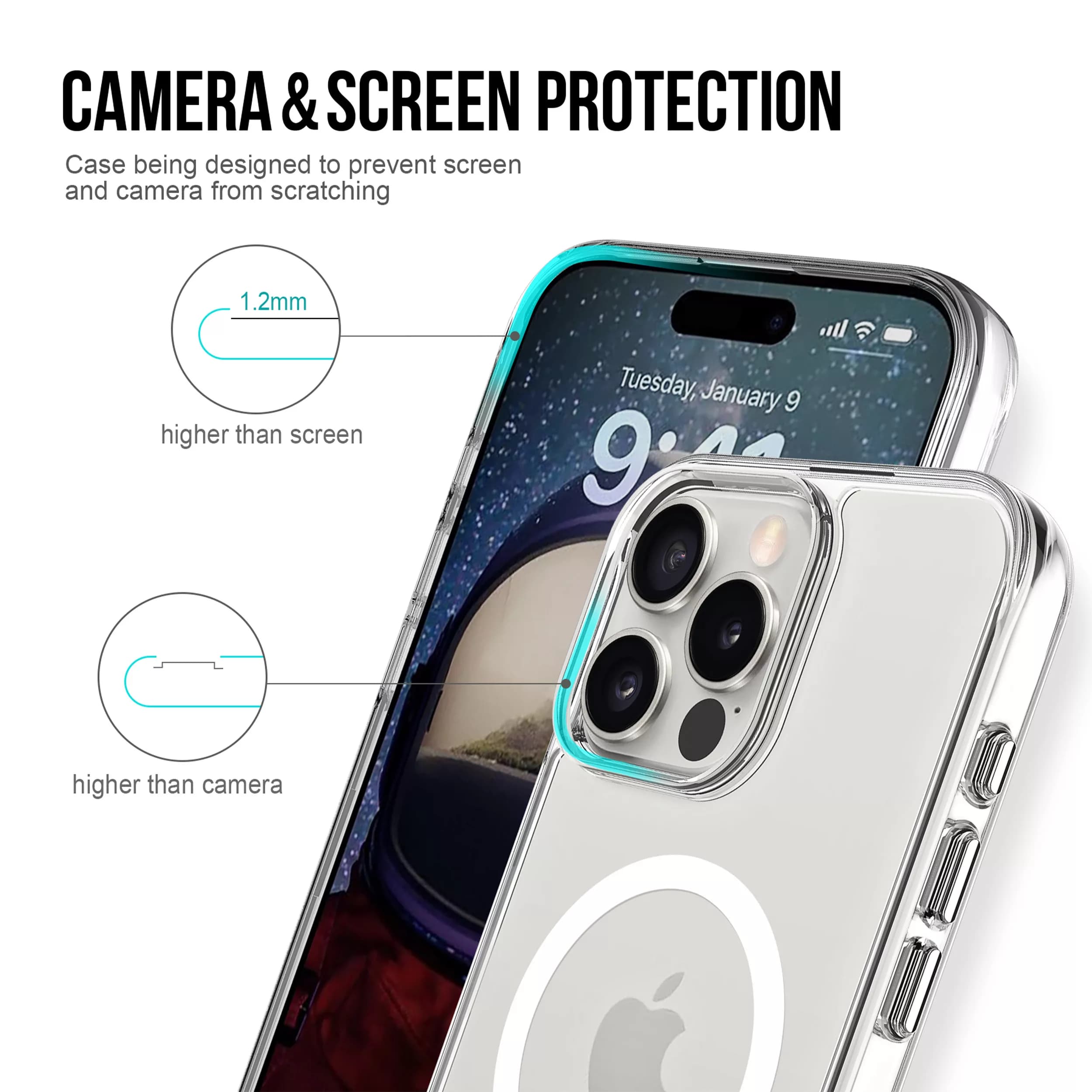 کاور سامورایی مدل Akio مناسب برای گوشی موبایل اپل iPhone 16 Pro Max — تصویر ۲