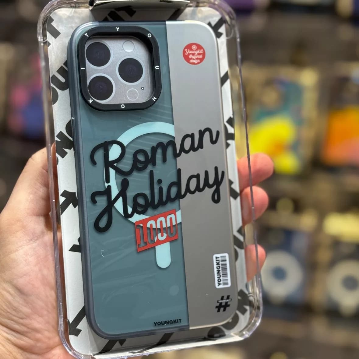 کاور یانگ کیت مدل Roman Holiday کد Z02 مناسب برای گوشی موبایل اپل iphone 15promax — تصویر ۲