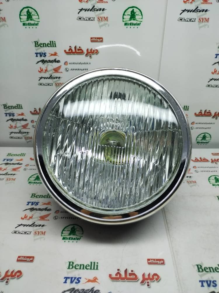بلوری کامل چراغ جلو موتور cgl سی جی ال و شکاری