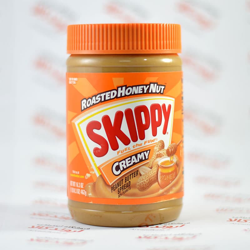 کره بادام زمینی Skippy مدل creamy