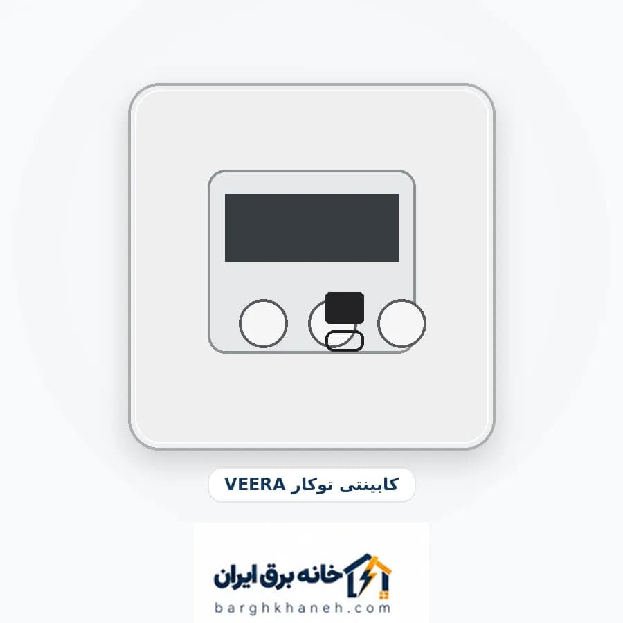 دو پریز ارت + USB + Type C ویرا مدل کابینتی