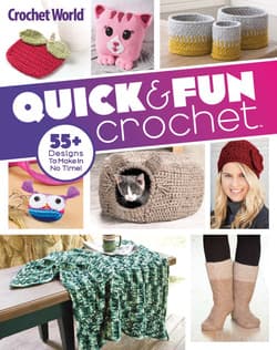 دانلود مجله Crochet World؛ قلاب بافی سریع و سرگرم‌کننده؛ 2024