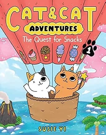 و دانلود نسخه کامل کتاب زبان اصلی Cat & Cat Adventures: The Quest for Snacks | دانلود کتاب خارجی