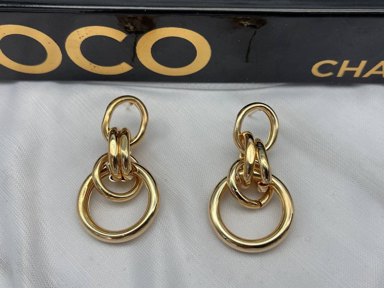 گوشواره زارا آویزی حلقه ای