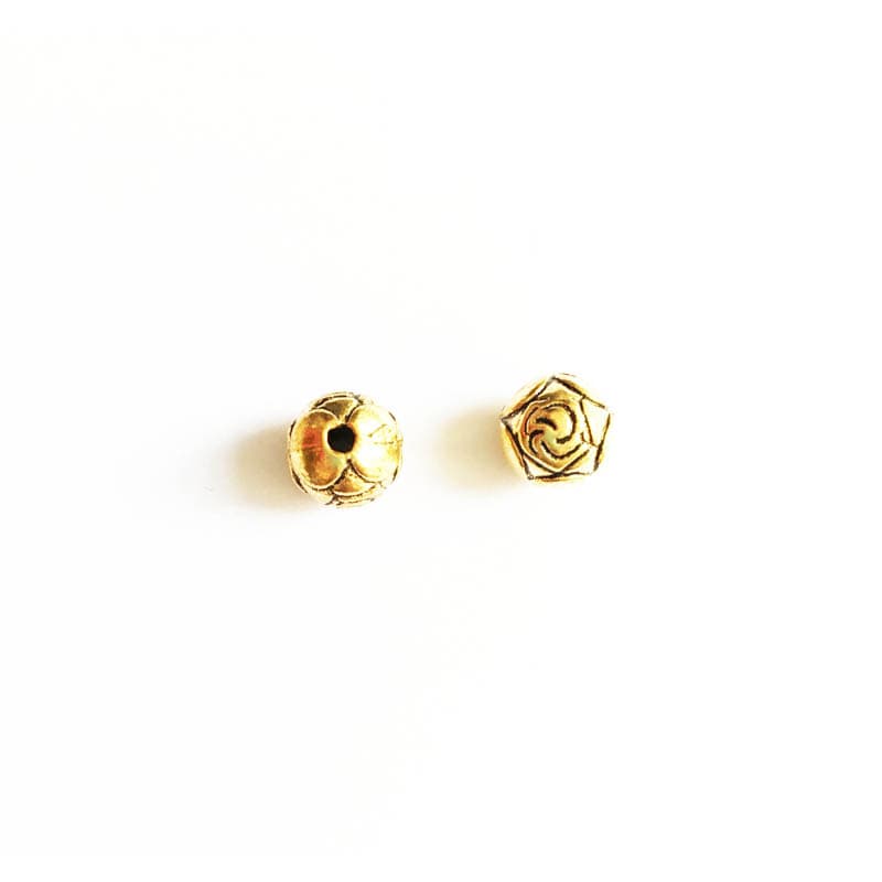 خرج کار طلایی رنگ 10mm بسته 6 عددی gold1041