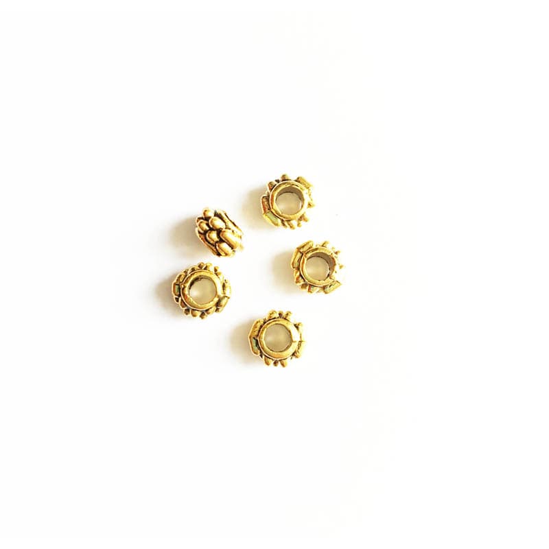 خرج کار طلایی رنگ 8mm بسته 13 عددی gold1049