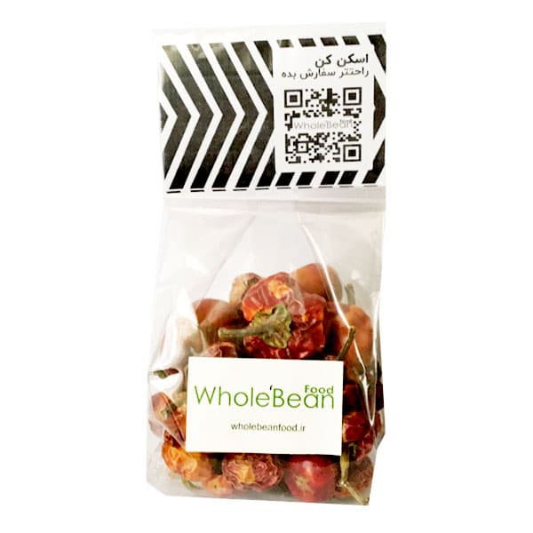 فلفل گیلاسی خشک 50 گرم Whole Bean
