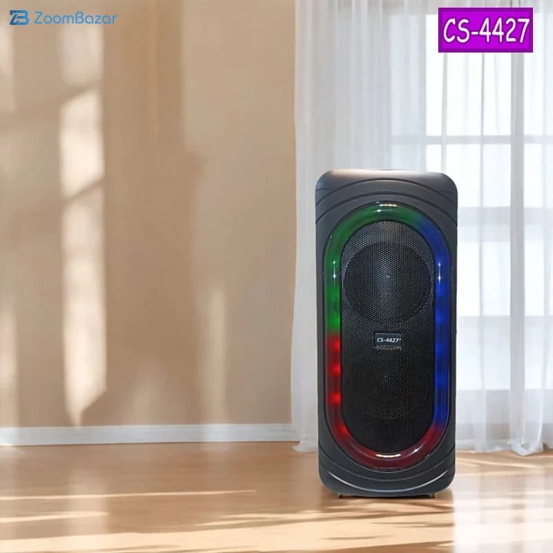 اسپیکر بلوتوثی قابل حمل مدل CS-4427 — تصویر ۷