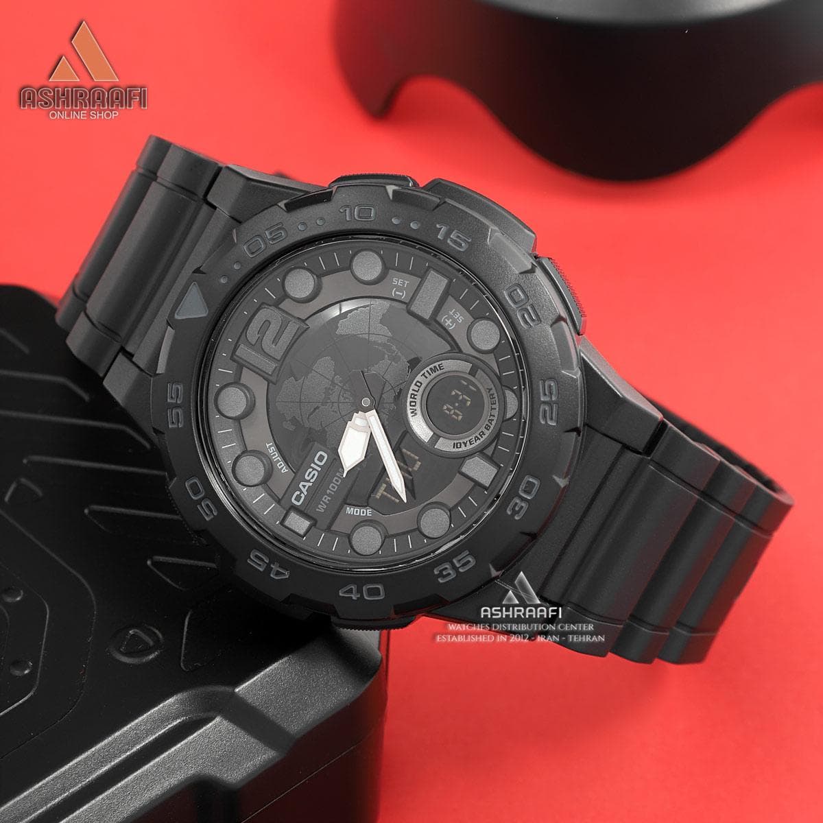 ساعت کاسیو اورجینال Casio AEQ-100W-1BVDF — تصویر ۴