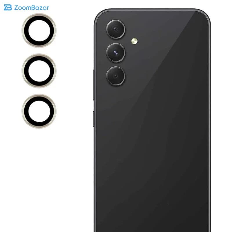 محافظ لنز دوربین اپیکوی مدل HD-ColorLenz مناسب برای گوشی موبایل سامسونگ Galaxy S24 FE / A55 / A35 — تصویر ۳