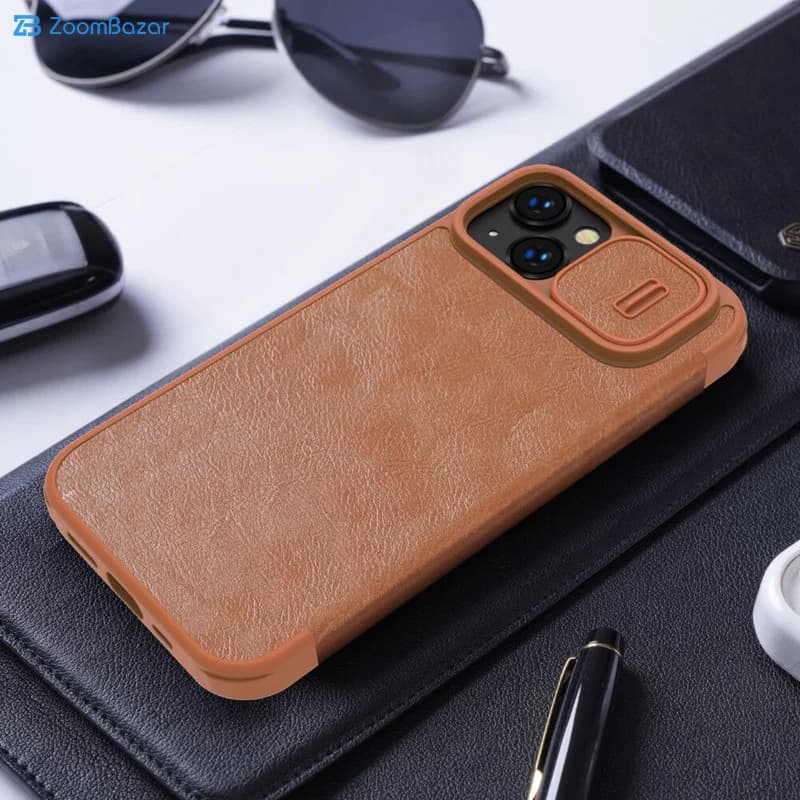 کیف کلاسوری نیلکین مدل QIN PRO مناسب برای گوشی موبایل اپل iphone 14 plus — تصویر ۷