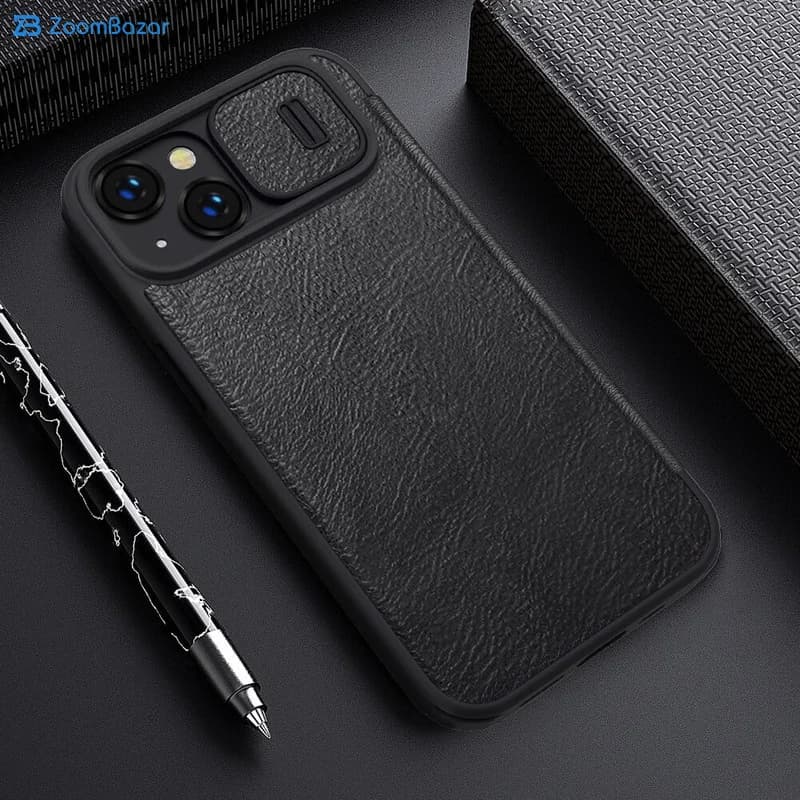 کیف کلاسوری نیلکین مدل QIN PRO مناسب برای گوشی موبایل اپل iphone 14 plus — تصویر ۶
