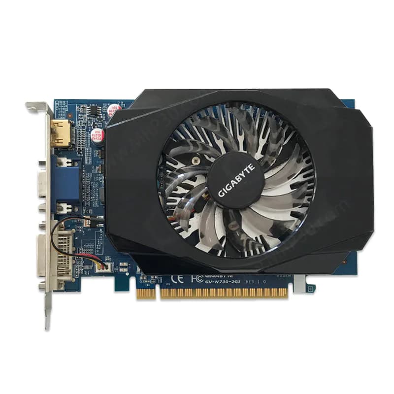 کارت گرافیک گیگابایت Gigabyte GT 730 2G GDDR3 128Bit — تصویر ۳