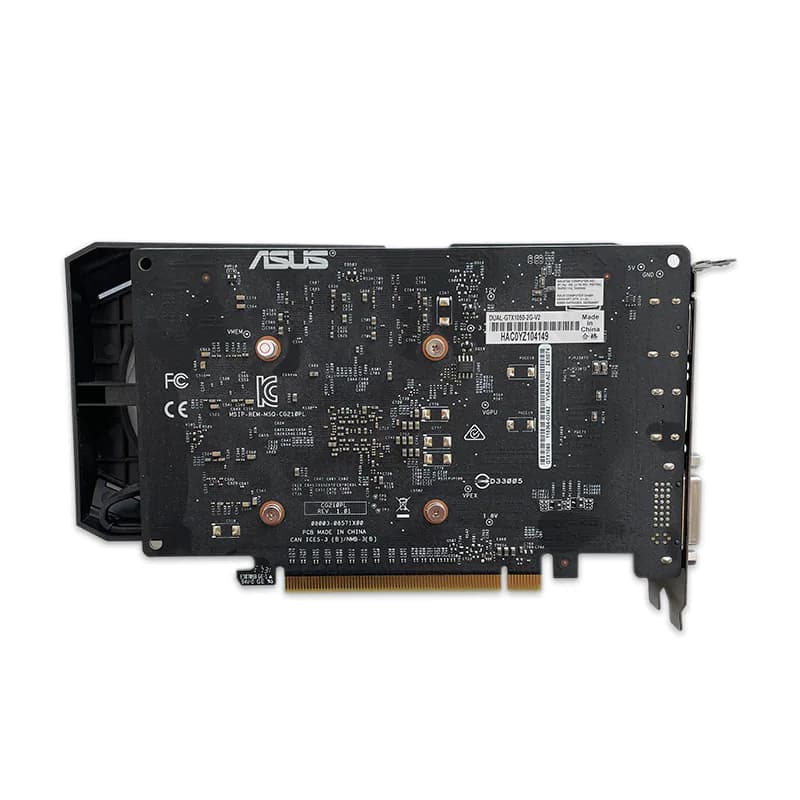 کارت گرافیک ASUS GTX 1050 DUAL OC 2G GDDR5 استوک — تصویر ۳