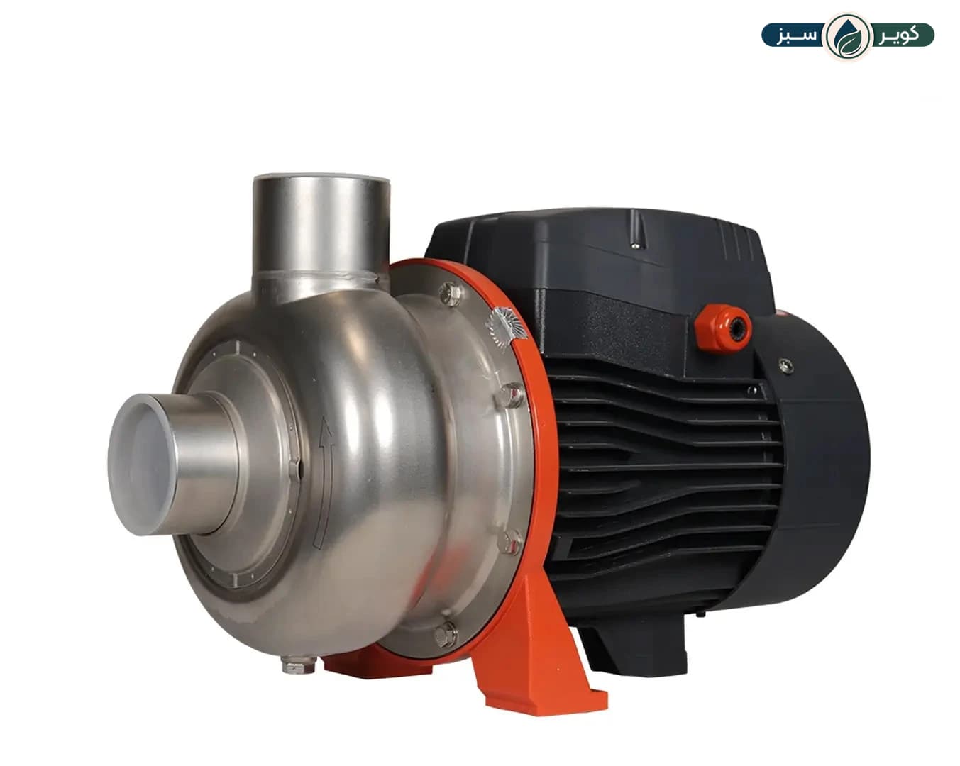 پمپ پروانه نیمه باز 1 اسب استیل 304 تکفاز لئو ABK100D