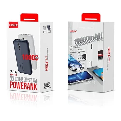 پاوربانک هیسکا | Hiska 10K HP-113PD 22W — تصویر ۲