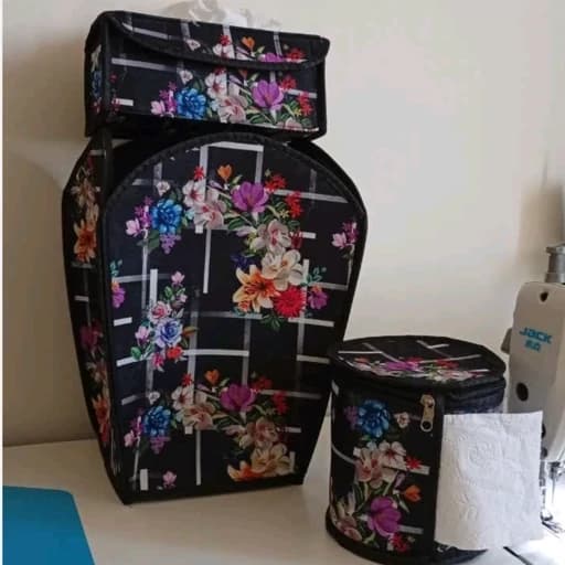 ست سطل و جای دستمال کاغذی کامنا مدل 13144514