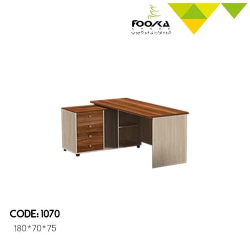 میز مدیریت ال مدل دیبا مبلمان آپادانا apadana مدل 636992