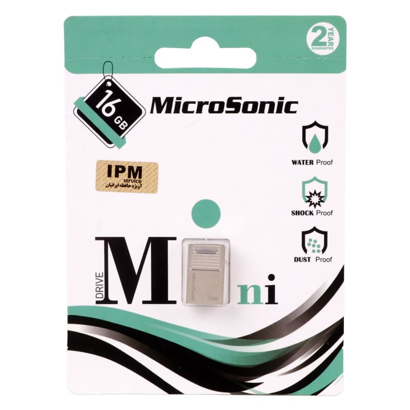 فلش مموری میکروسونیک مدل Drive Mini ظرفیت 16 گیگابایت