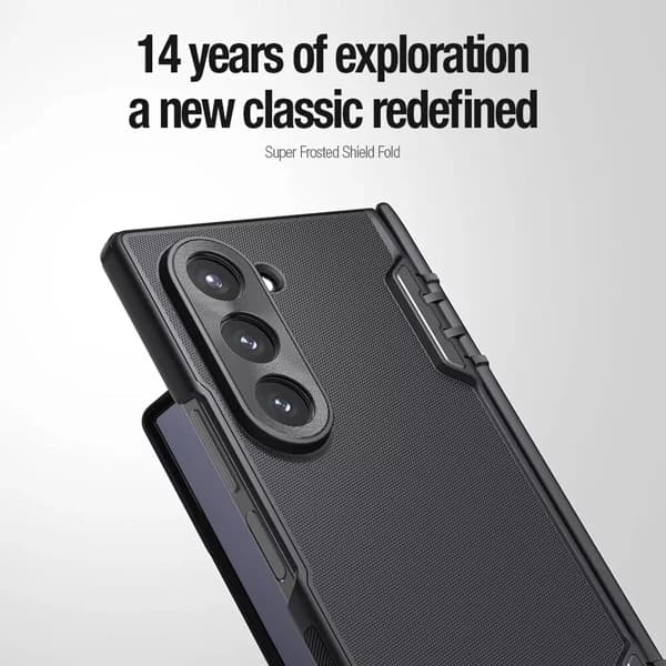 قاب ضد ضربه Samsung Galaxy Z Fold 6 مارک نیلکین مدل Super Frosted Shield Fold — تصویر ۷
