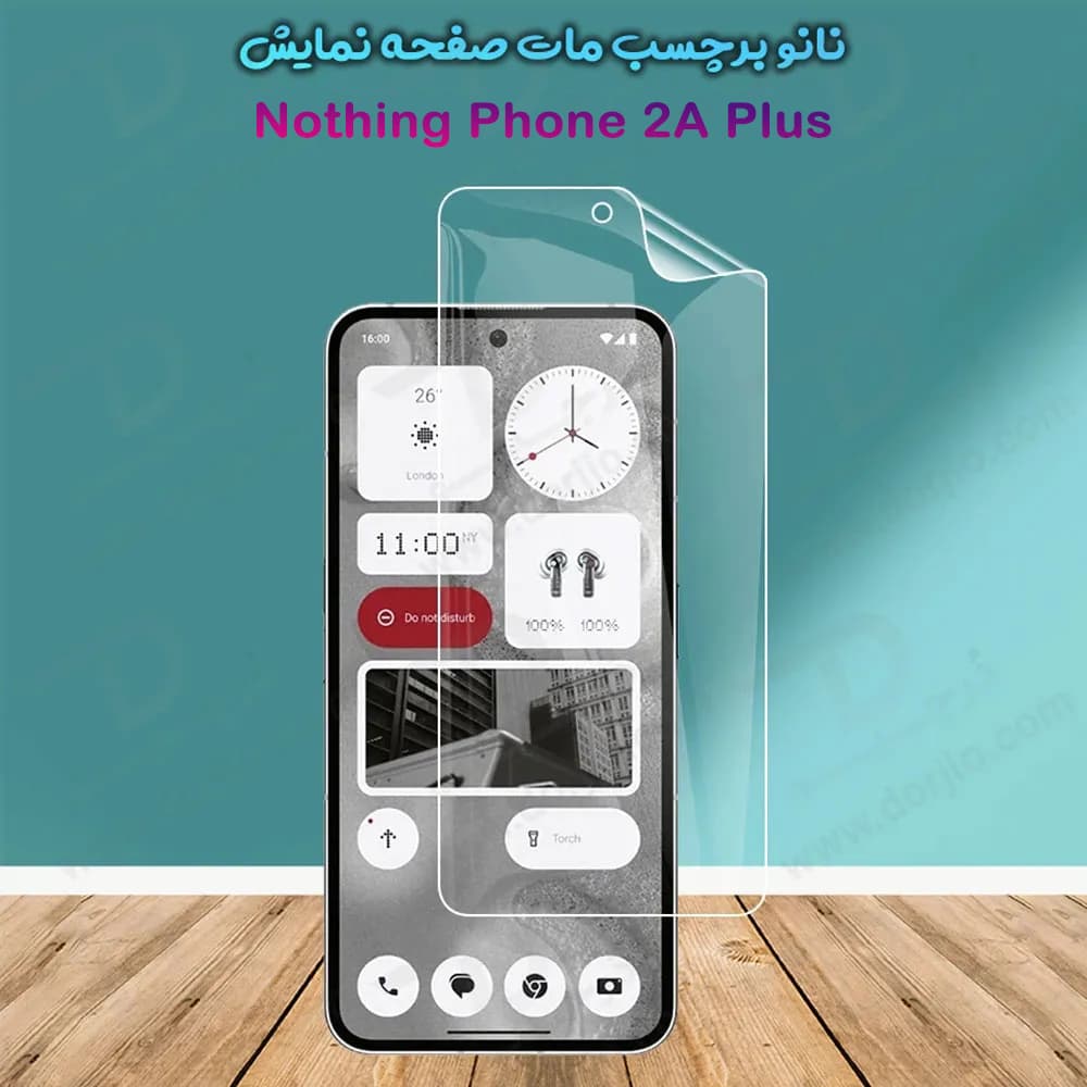 نانو برچسب مات صفحه نمایش Nothing Phone 2a Plus
