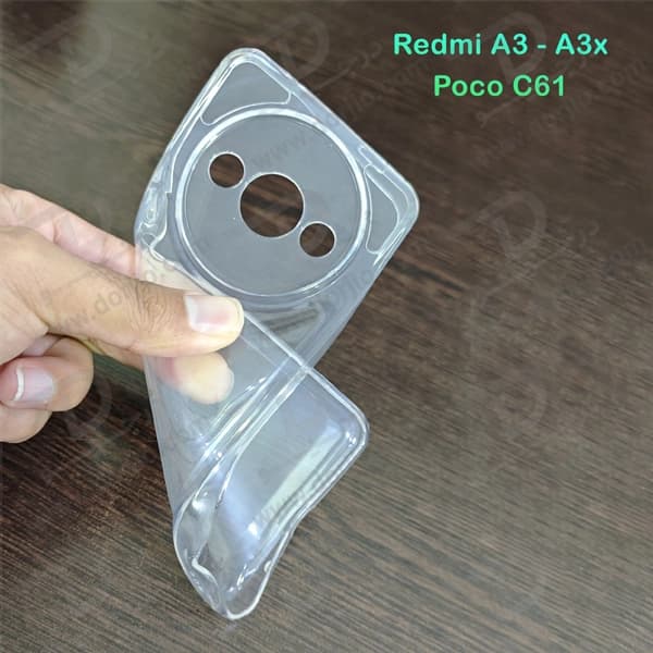 گارد ژله ای شفاف Xiaomi Poco C61 — تصویر ۵
