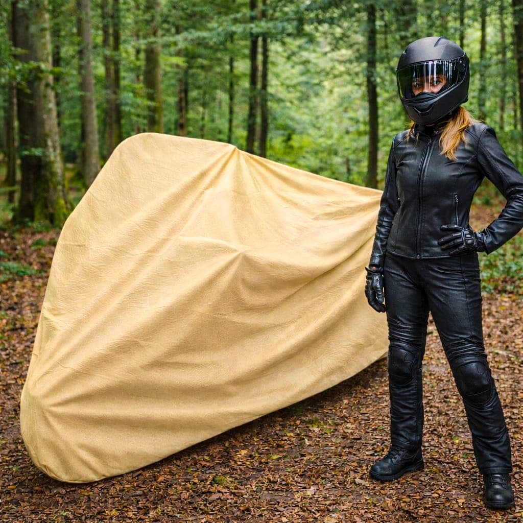 چادر موتور سیکلت رویال اسپرت مدل Waterproof مناسب برای یاماها Tracer 700 — تصویر ۸
