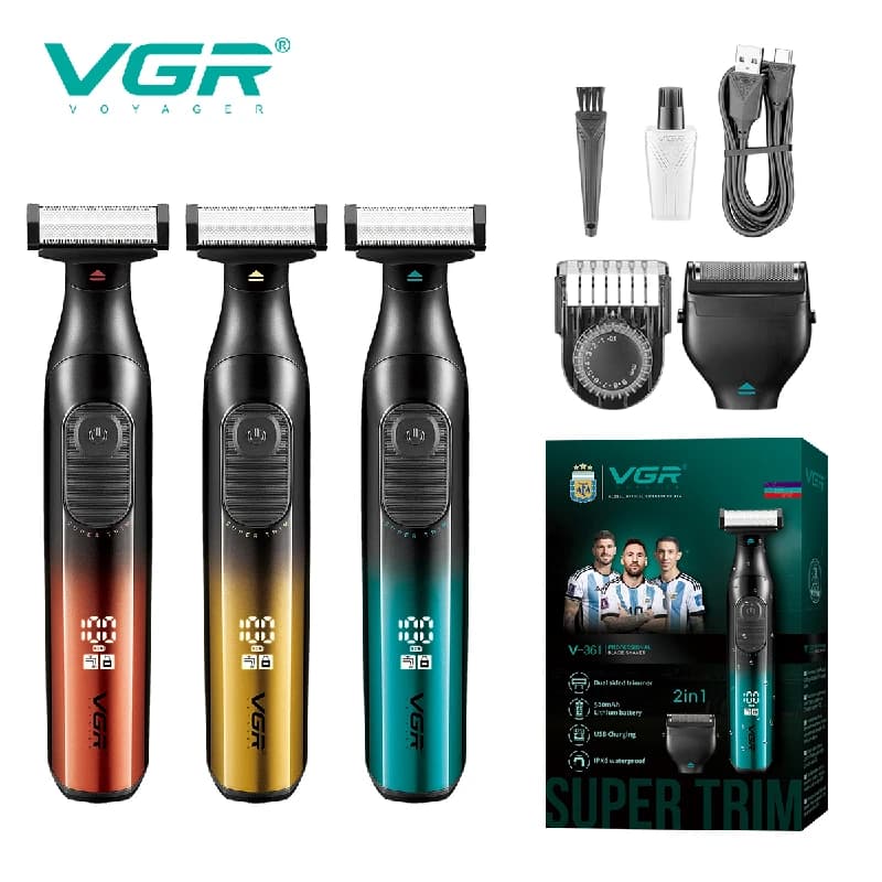 بادی گروم دو کاره وی جی آر مدل V-361 — تصویر ۷