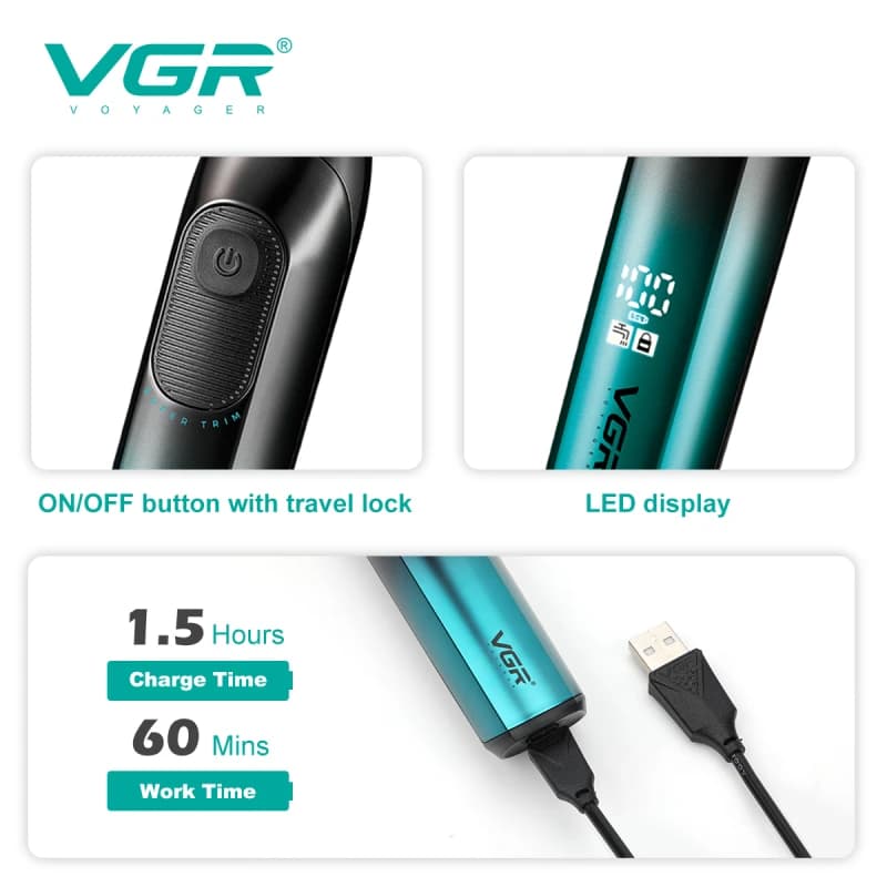 بادی گروم دو کاره وی جی آر مدل V-361 — تصویر ۶
