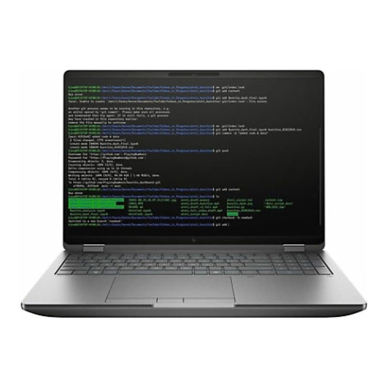 لپ تاپ اپن باکس HP ZBook Fury G1i 16 | Core Ultra 7 265HX | 32 GB Ram | SSD 1 TB | VGA 16 GB NVIDIA RTX PRO 4000 Blackwell | Display 16.1 FHD+
