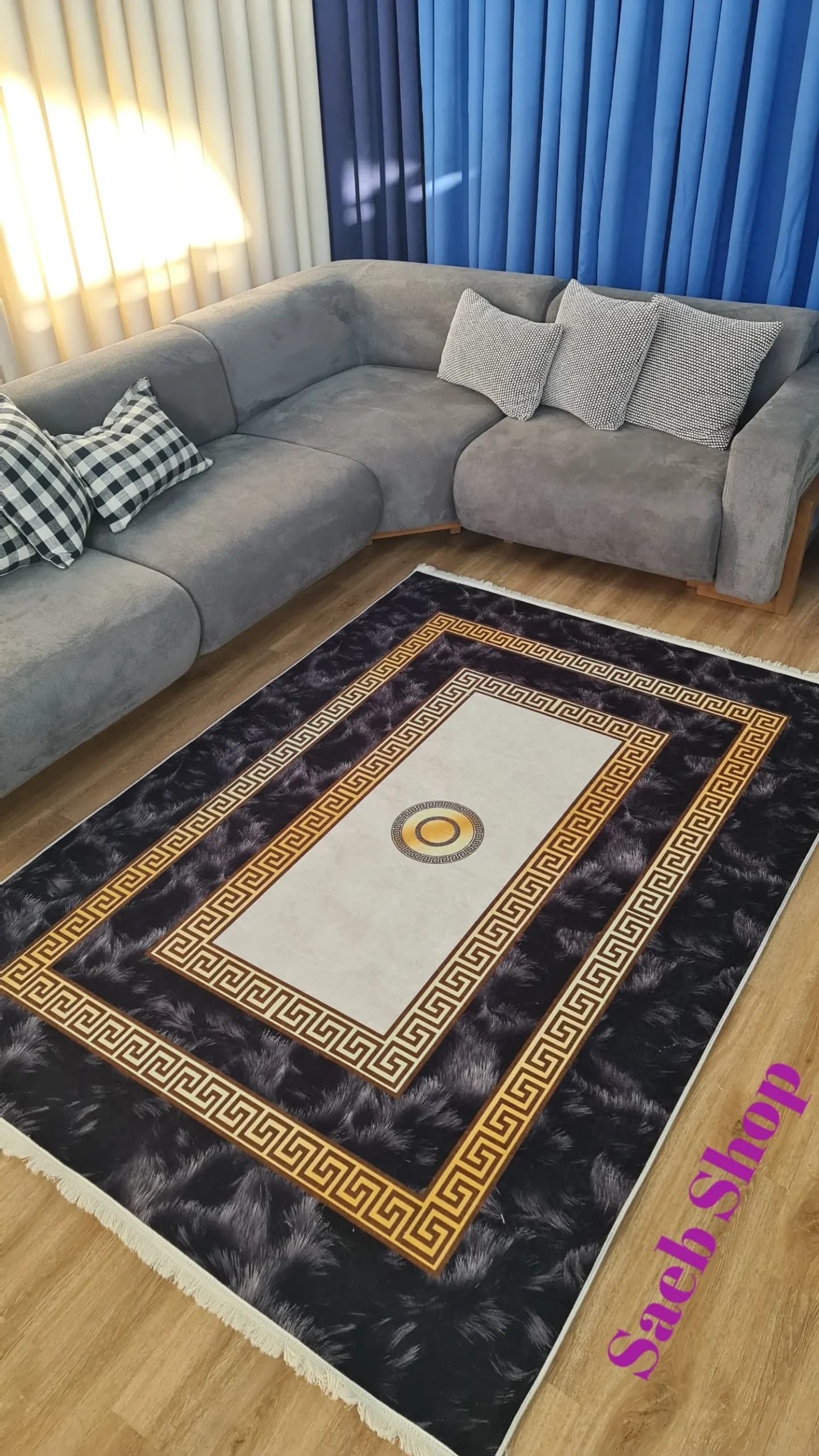 فرش ورساچه Versace | فرش صائب | کد : h254