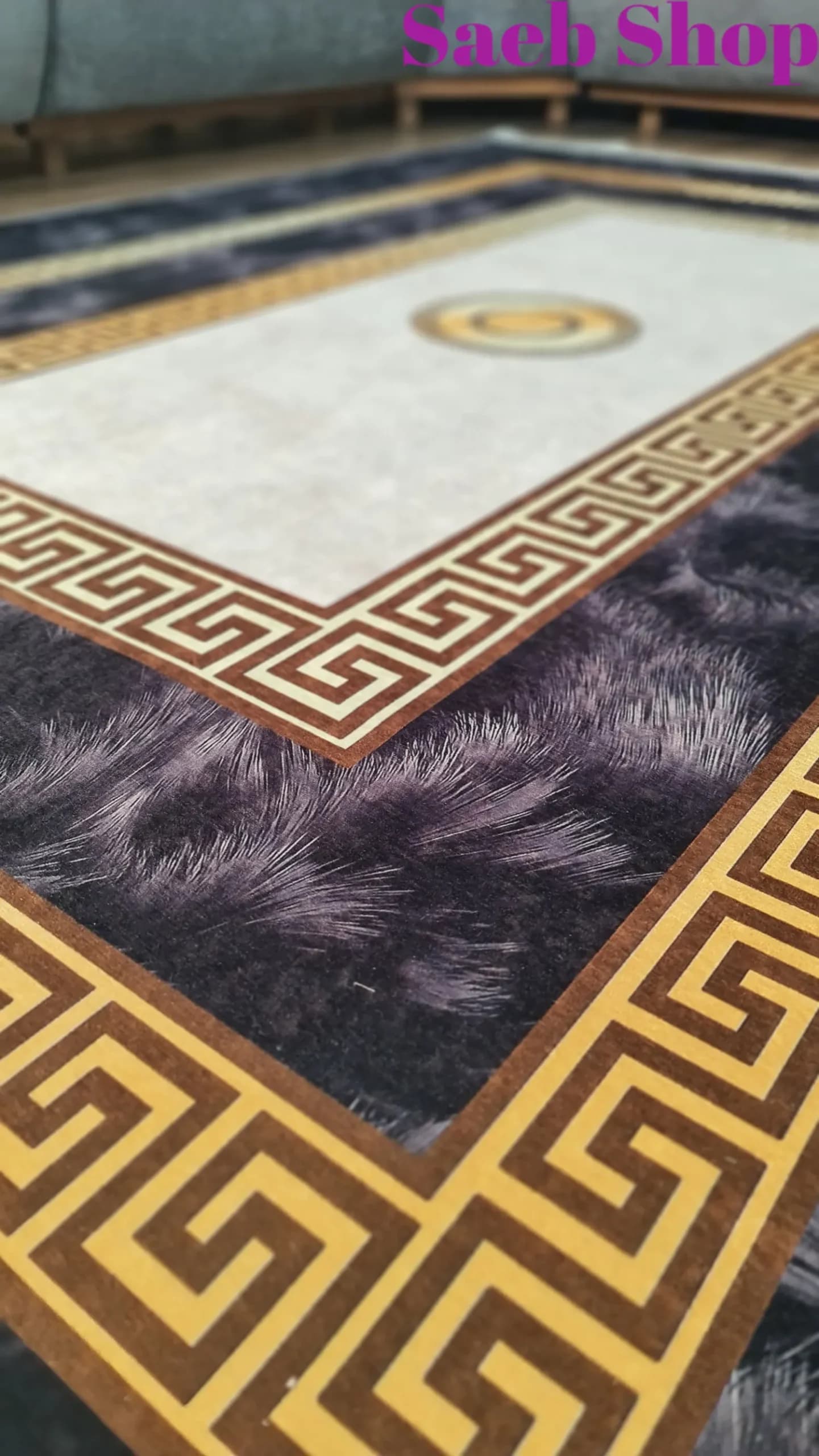 فرش ورساچه Versace | فرش صائب | کد : h254 — تصویر ۲