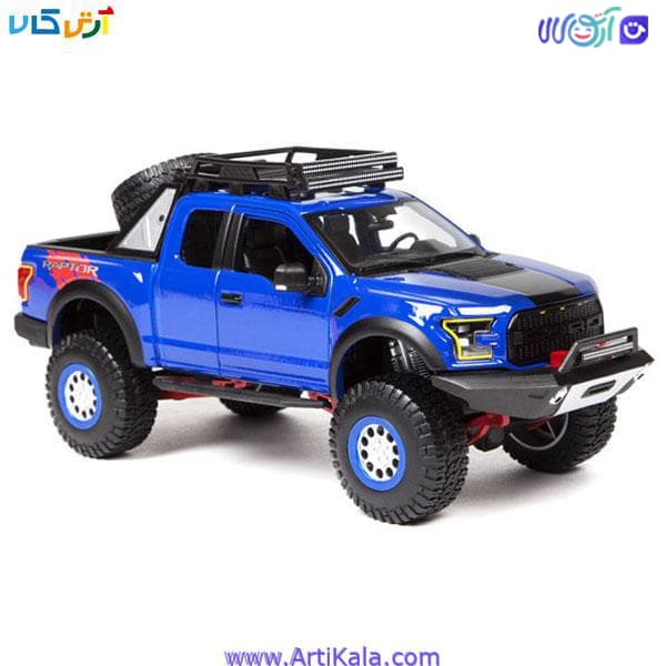 ماکت ماشین فورد مدل 2017 FORD F-150 RAPTOR OFF ROAD